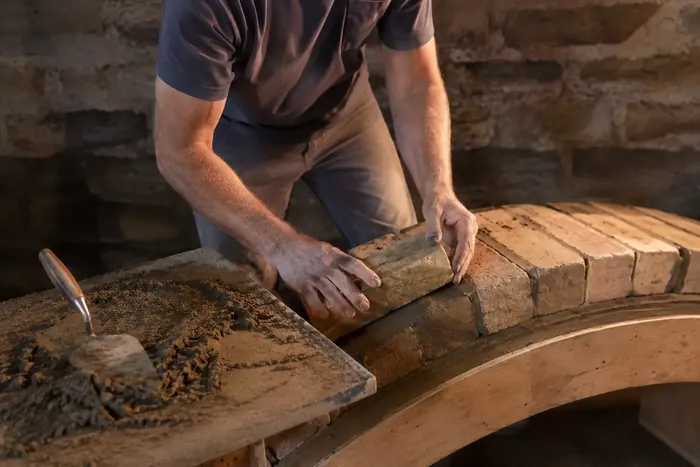 Stone & Brick Wine Cellar Construction