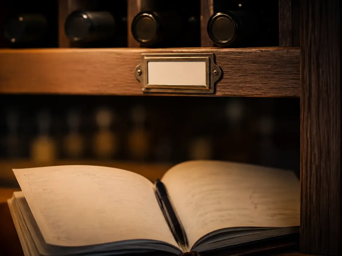 Wine Cellar Inventory & Storage Layout Design detail