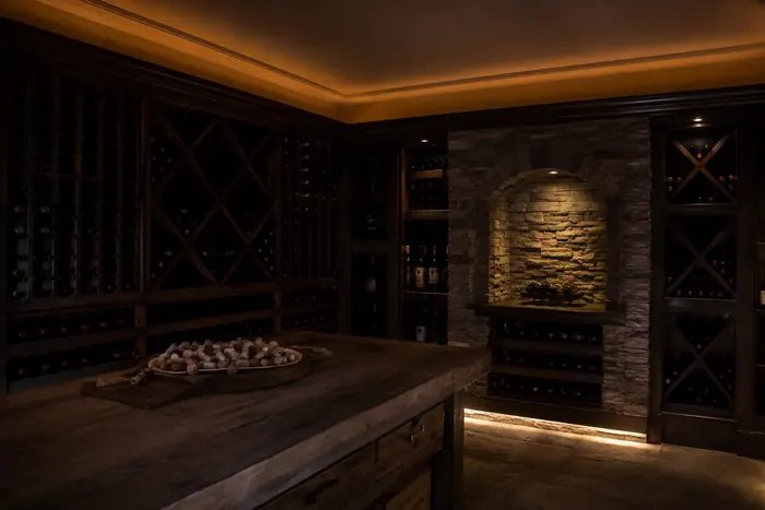 Wine Cellar Lighting Design