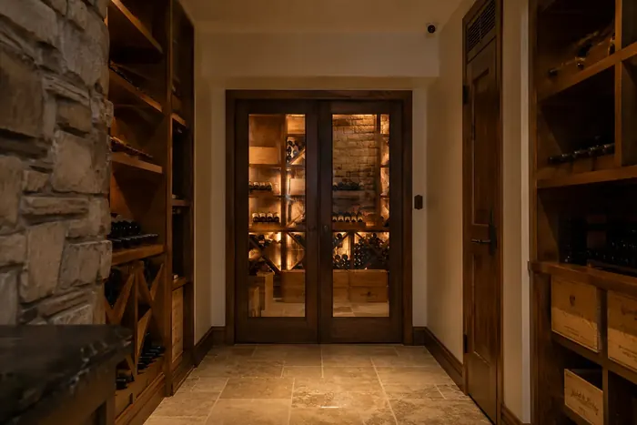 Wine Cellar Security System Installation